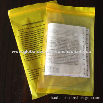 Parent-subsidiary Bag, Used a Resealable Zipper Bag with Flat Bag Together